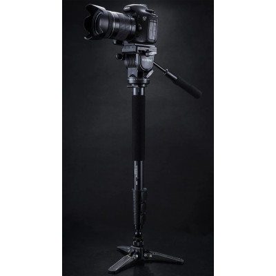 Монопод Yunteng VCT-588 DSLR 166 см Чорний (VCT-588)