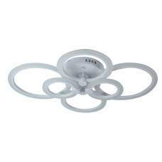 Стельова LED люстра Sunlight 67x49x12 см Білий (6326/2+2+2 WHT)
