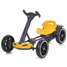 Детский электромобиль с пультом No Brand Go-Kart Желтый (2104619473)