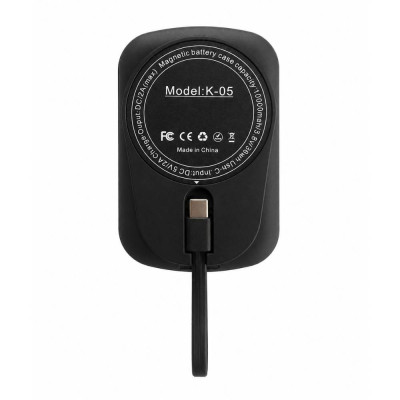 Портативная магнитная батарея XON PowerBank Magnetic 10000 mAh 15W Черный (YC2X2 5583)