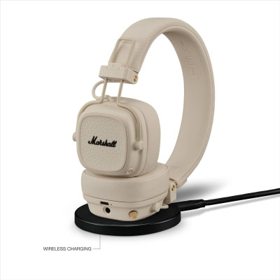Комплект наушники с кейсом Marshall Major V Cream (1006833)