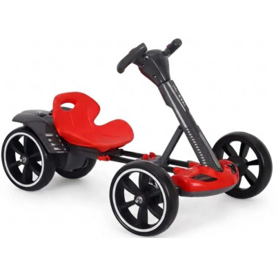 Детский электромобиль с пультом No Brand Go-Kart Красный (2104619474) Детский электромобиль с пультом No Brand Go-Kart Красный (2104619474)