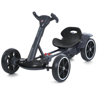 Детский электромобиль с пультом No Brand Go-Kart Черный (2104619537)