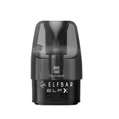 Картридж змінний Elf Bar ELFX V2 2ml Coil Dual Mesh 0.6 Ом (19259-hbr)