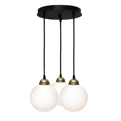 Світильник підвісний MSK Electric Luna Е27 PL 2026-3R BK 1000 мм Чорний (622661) Світильник підвісний MSK Electric Luna Е27 PL 2026-3R BK 1000 мм Чорний (622661)
