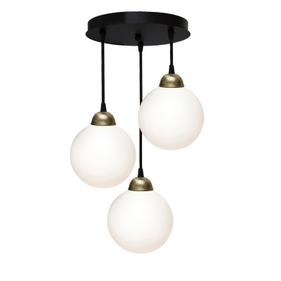 Світильник підвісний MSK Electric Luna Е27 PL 2026-3R BK 1000 мм Чорний (622661) Світильник підвісний MSK Electric Luna Е27 PL 2026-3R BK 1000 мм Чорний (622661)