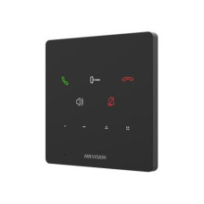 Аудіодомофон IP мережевий POE Hikvision DS-KH6000-E1 Black (12770)