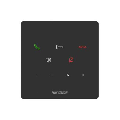 Аудіодомофон IP мережевий POE Hikvision DS-KH6000-E1 Black (12770) Аудіодомофон IP мережевий POE Hikvision DS-KH6000-E1 Black (12770)