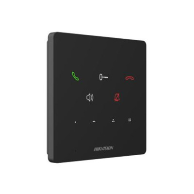 Аудіодомофон IP мережевий POE Hikvision DS-KH6000-E1 Black (12770) Аудіодомофон IP мережевий POE Hikvision DS-KH6000-E1 Black (12770)