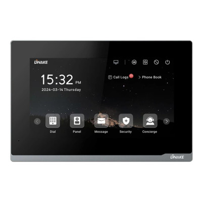 Відеодомофон Dnake E217W Wi-Fi Black (12785)