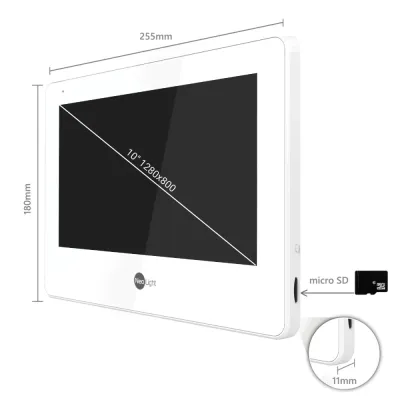 Видеодомофон NeoLight MEZZO Hybrid White (12791) Видеодомофон NeoLight MEZZO Hybrid White (12791)