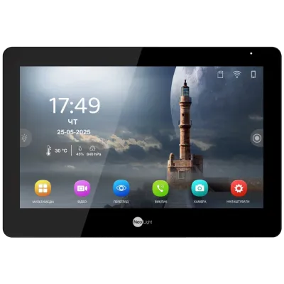 Відеодомофон NeoLight MEZZO Hybrid Black (12792)
