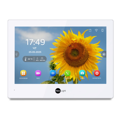 Видеодомофон NeoLight ALPHA Hybrid White (12793)