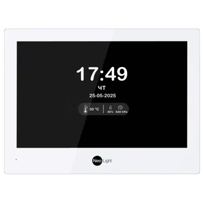 Видеодомофон NeoLight ALPHA Hybrid White (12793) Видеодомофон NeoLight ALPHA Hybrid White (12793)