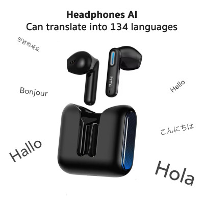 Беспроводные наушники HTC NE49 AI Bluetooth V6.0 Sports Black (1329) Беспроводные наушники HTC NE49 AI Bluetooth V6.0 Sports Black (1329)