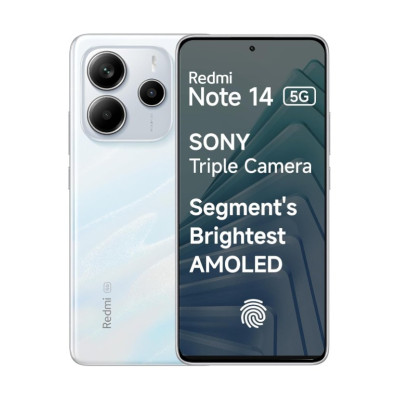 Смартфон Xiaomi Redmi Note 14 5G 8/256GB Adapter No NFC White (3522)