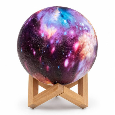 3D ночник Moon Lamp Луна 120 лм 500 mAh Разноцветный (M1030)