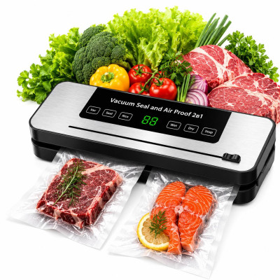 Кухонный вакууматор No Brand Vacuum Seal and Air Proof 35x11x5 см Серебристый (M1034) Кухонный вакууматор No Brand Vacuum Seal and Air Proof 35x11x5 см Серебристый (M1034)