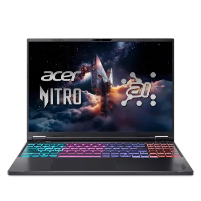 Ноутбук Acer Nitro 16 AI Ryzen AI 9 365/16'' 2560x1600 WQXGA/16GB/1TB/NoOS/RTX 5070Ti PL (3055909207)