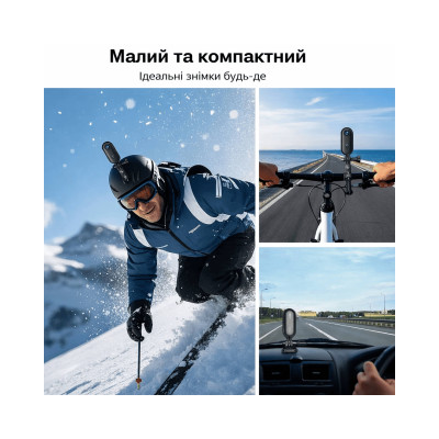 Экшн-камера No Brand 4K Wi-Fi Sports Black (H.265) Экшн-камера No Brand 4K Wi-Fi Sports Black (H.265)