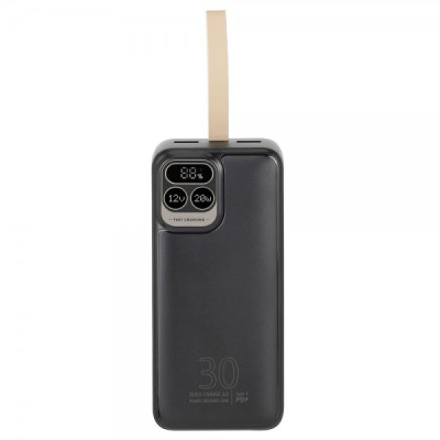 Повербанк RivaCase VA2285 Power Bank 30000 mAh 22.5W Чорний (0162108f)