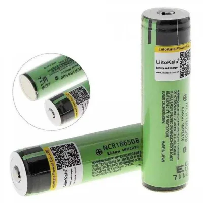 Акумулятор 18650 LiitoKala 34B-JT 3400 mAh Li-Ion 8A 3.7V (19307-hbr) Акумулятор 18650 LiitoKala 34B-JT 3400 mAh Li-Ion 8A 3.7V (19307-hbr)