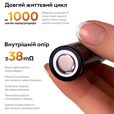 Аккумулятор 18650 LiitoKala Lii-35A 3500 mAh Li-Ion 10A 3.7V (19311-hbr) Аккумулятор 18650 LiitoKala Lii-35A 3500 mAh Li-Ion 10A 3.7V (19311-hbr)