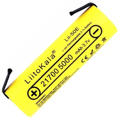 Акумулятор 21700 LiitoKala 50E-N 5000 mAh Li-Ion U-Tags 25A 3.7V (19314-hbr) Акумулятор 21700 LiitoKala 50E-N 5000 mAh Li-Ion U-Tags 25A 3.7V (19314-hbr)