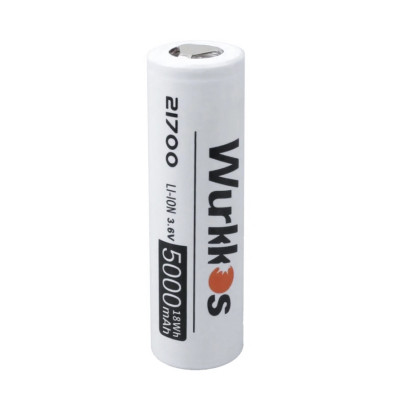 Аккумулятор 21700 Wurkkos 5000 mAh Li-Ion 3.6V (19297-hbr)
