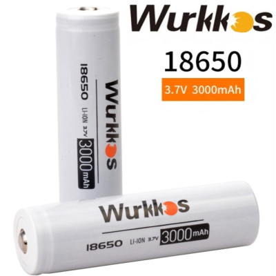 Акумулятор 18650 Wurkkos 3000 mAh Li-Ion 3.6V (19298-hbr) Акумулятор 18650 Wurkkos 3000 mAh Li-Ion 3.6V (19298-hbr)