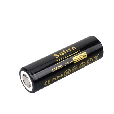 Аккумулятор 21700 Sofirn 5000 mAh Li-Ion 15A 3.6V (19300-hbr)