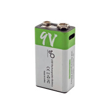 Аккумулятор Крона Smartoools 650 mAh 9V/6LR61 Li-Ion Type-C (19327-hbr)