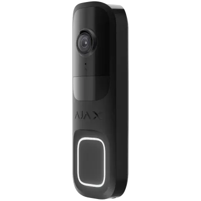 Відеодзвінок Ajax Doorbell Black (12930) Відеодзвінок Ajax Doorbell Black (12930)