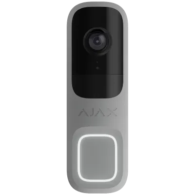 Видеозвонок Ajax Doorbell Grey (12928)