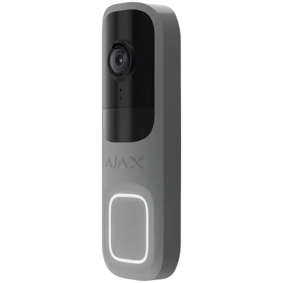 Видеозвонок Ajax Doorbell Grey (12928) Видеозвонок Ajax Doorbell Grey (12928)