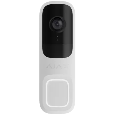 Видеозвонок Ajax Doorbell White (12927)