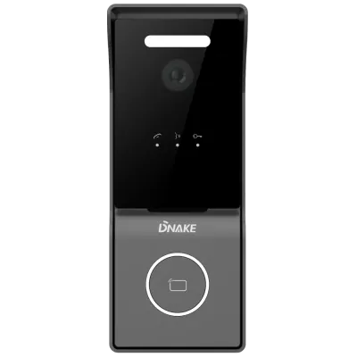 Панель вызова Dnake C112A SIP IP65 Wi-Fi Черно-серый (12916)