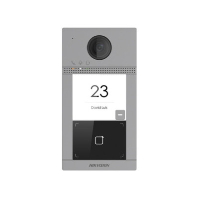 Панель вызова Hikvision DS-KV8113-WME1(C)/Europe BV Wi-Fi IP65 IK08 Grey (12905)