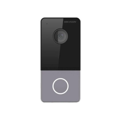 Панель вызова Hikvision DS-KV6103-PE1(С) IP65 PoE Черно-серый (12904)