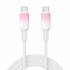 Кабель XON SmartCable Type-C-Type-C PD 65W 2м MaxCharge Розово-белый (SC802C6W2W 4838)