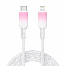 Кабель XON SmartCable Type-C-Lightning PD 20W 1м UniLink Рожево-білий (SU80CL2W1W 4845)