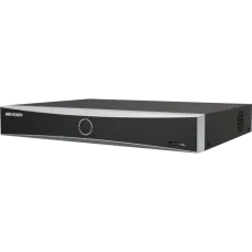 IP-відеореєстратор Hikvision DS-7604NXI-K1/4P(D) 4-канальний PoE 1U AcuSense Black (12950)