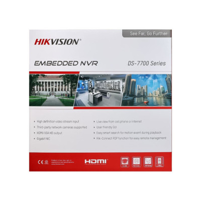 IP-відеореєстратор Hikvision DS-7732NI-M4/24P 32-канальний 1.5U 24 PoE 8K Black (12952)