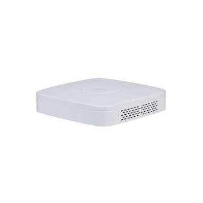 IP-видеорегистратор Dahua DHI-NVR2104-P-I2 4-канальный 1U 4PoE 1HDD WizSense White (12980)