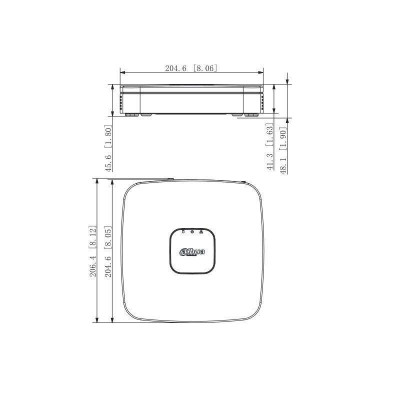 IP-видеорегистратор Dahua DHI-NVR2108-I2 8-канальный 1U 1HDD WizSense White (12982) IP-видеорегистратор Dahua DHI-NVR2108-I2 8-канальный 1U 1HDD WizSense White (12982)