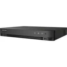 Видеорегистратор Hikvision iDS-7204HTHI-M1/XT 4-канальный 8MP 1U H.265 AcuSense Black (13037)