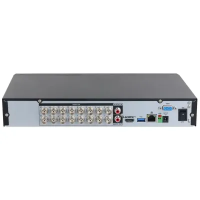 Відеореєстратор Dahua DH-XVR5116H-4KL-I3/T 16-канальний Penta-brid 4K Value/5MP WizSense Black (13048)