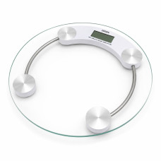 Электронные напольные весы Health Mini Scale 2003A до 180 кг Бело-серебристый (M1072)