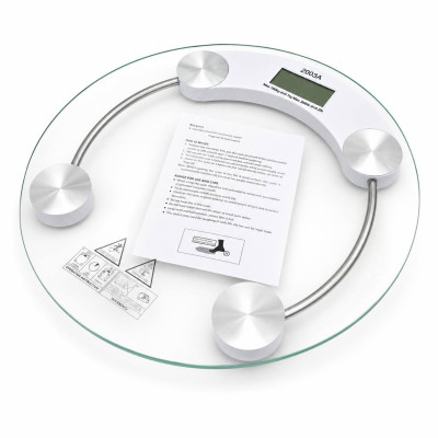 Електронні підлогові ваги Health Mini Scale 2003A до 180 кг Білий (M1072) Електронні підлогові ваги Health Mini Scale 2003A до 180 кг Білий (M1072)