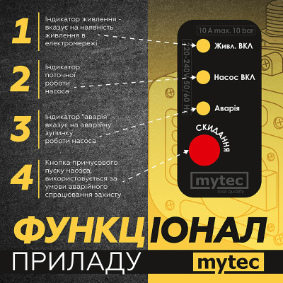Контролер тиску Mytec DSK-8.2P (68684) Контролер тиску Mytec DSK-8.2P (68684)